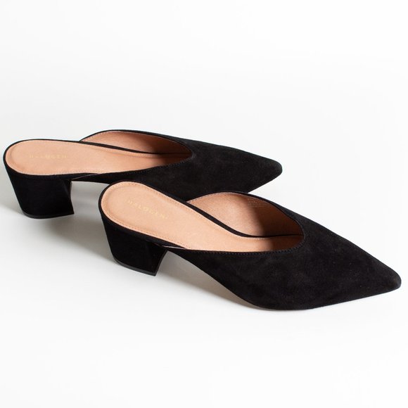 Halogen Shoes - Halogen Black Suede Mules 8M - Nordstrom